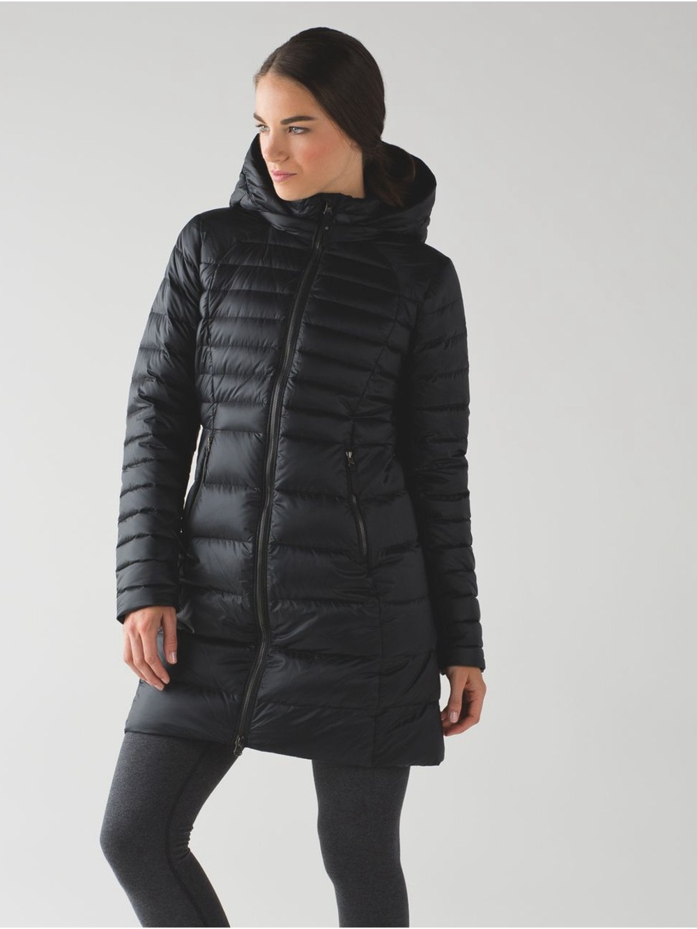 Lululemon Brave The Cold Puffer Down Trench Jacket 4